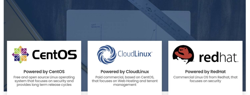 Centos CWP, Cloud Linux , Redhat işletim sistemi yönetim panelleri