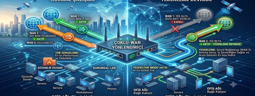 Multi-WAN ve Failover Nedir? Multi-WAN ve Failover Nedir?