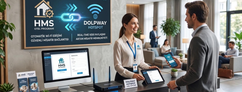HMS Otel Programı ile Dolpway Hotspot Entegrasyonu